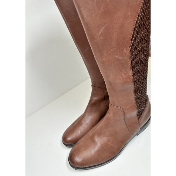 NEW Cole Haan Women's Leather IDAH Equestrian Boot - Picture 9 of 15